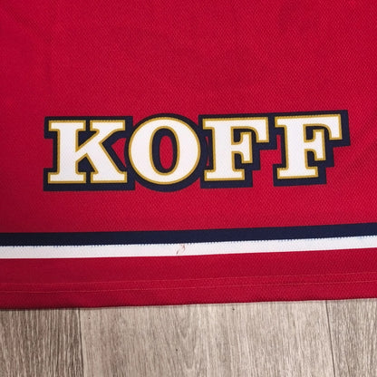 HIFK Helsinki Ice Hockey Jersey KOFF Xerox Reebok KSB Sport Youth Size 150 Red